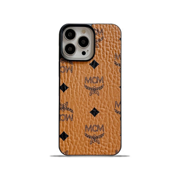 Funda para iPhone MCM Amarilla-MCK240603