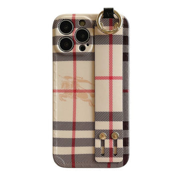 バークラシックカラーリストバンドiPhoneケース