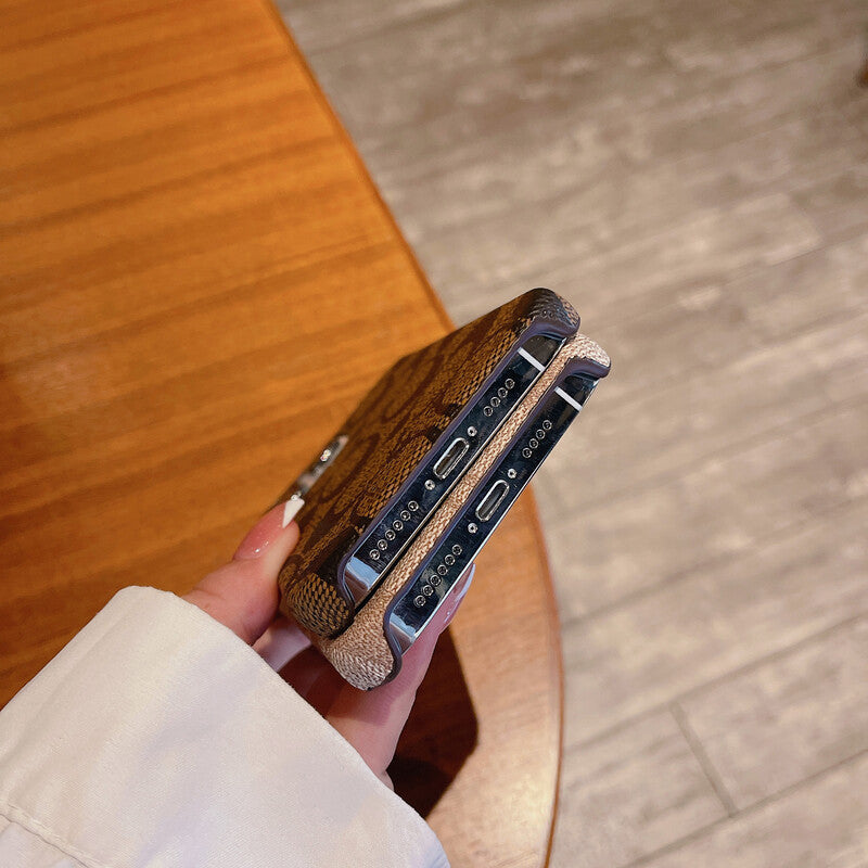 Custodia per iPhone Classic Coach Marrone -JDK241426