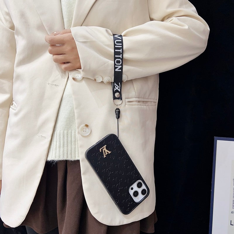 루 브라운 핸드 체인 아이폰 케이스