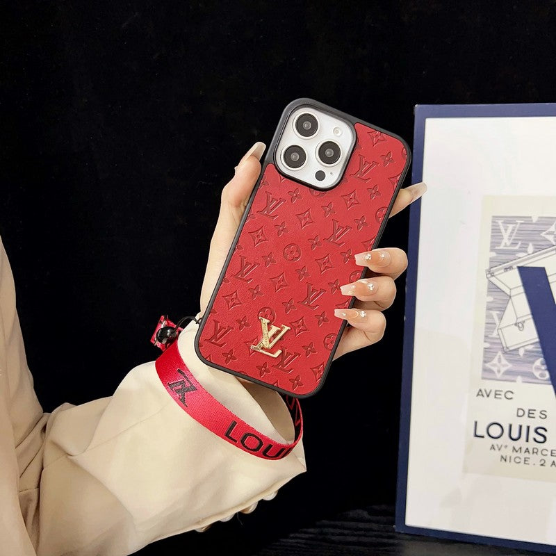 루 브라운 핸드 체인 아이폰 케이스