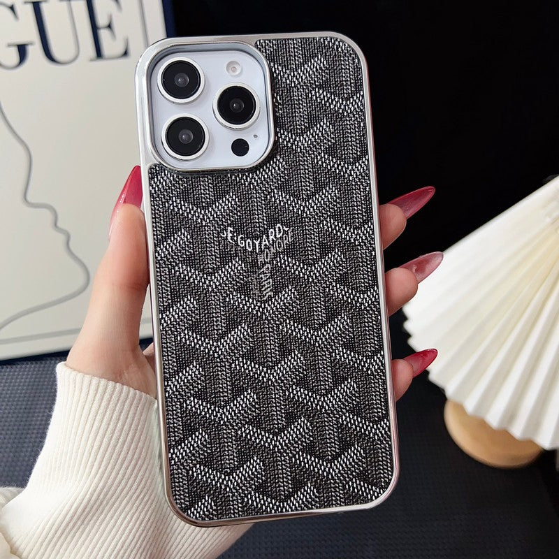 ゴヤ マルチカラー ホワイト ゴールド iPhone ケース