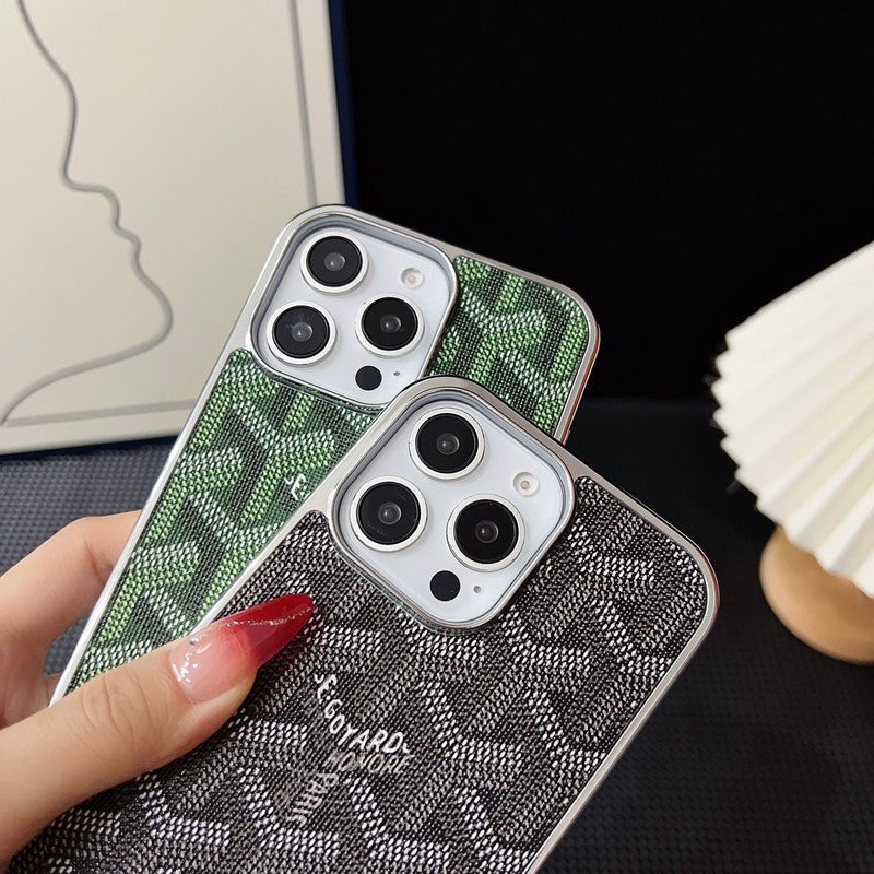 ゴヤ マルチカラー ホワイト ゴールド iPhone ケース