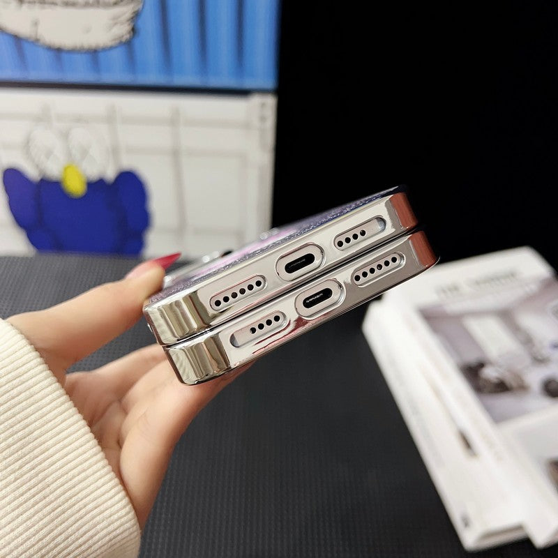 고야 x 카우 화이트 골드 아이폰 케이스