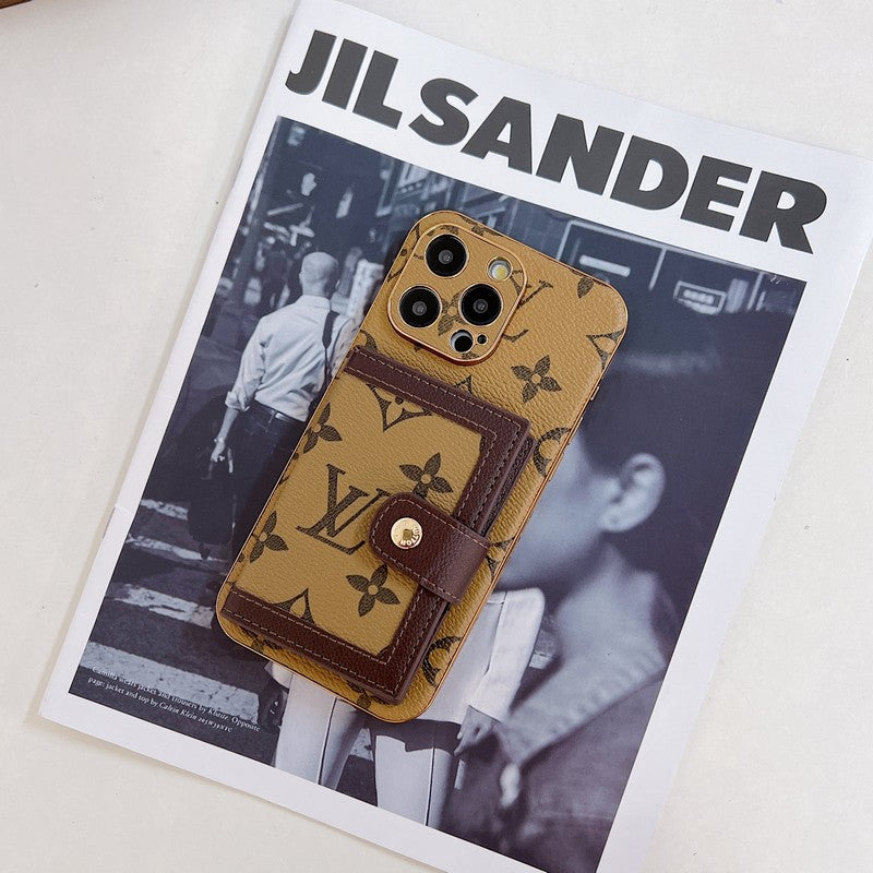 Custodia per iPhone Lou Classic porta carte di colore