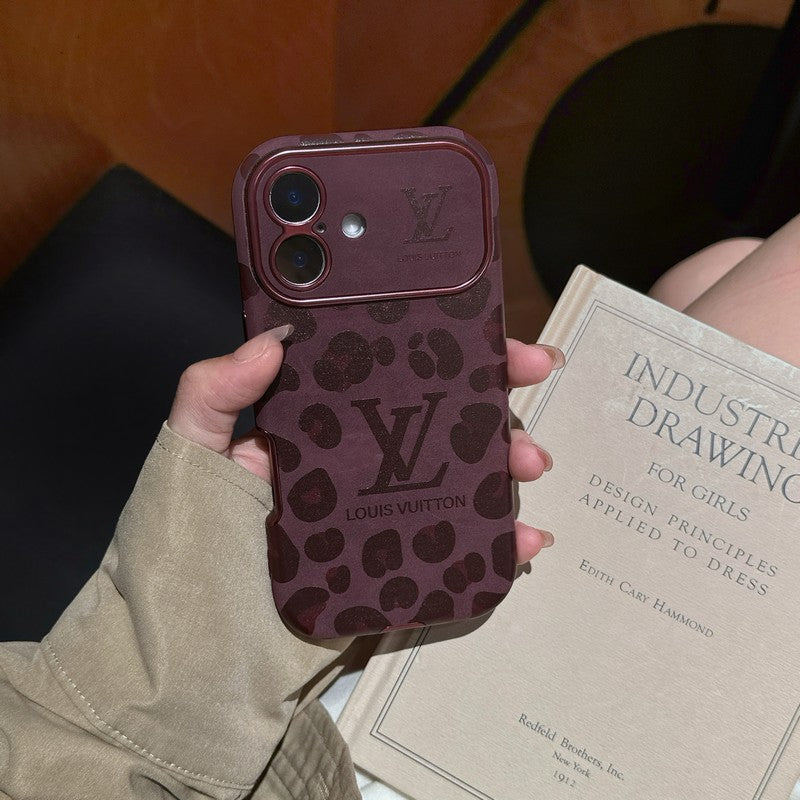 Lou Brown & Custodia per iPhone in pelle color viola