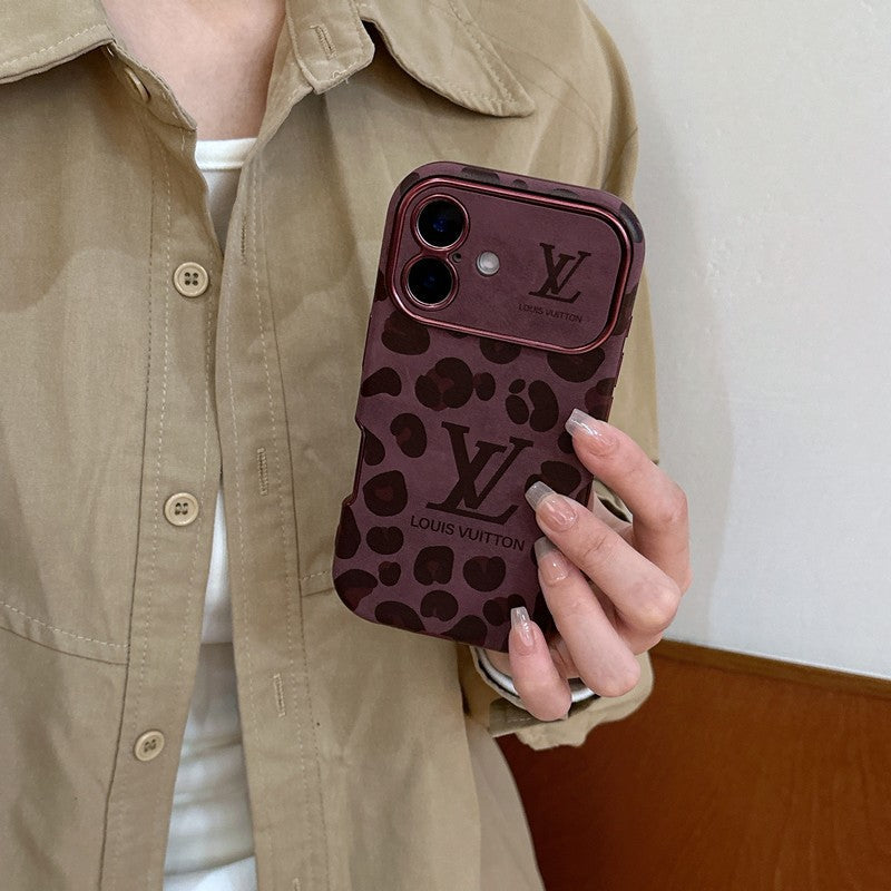 Lou Brown & Custodia per iPhone in pelle color viola