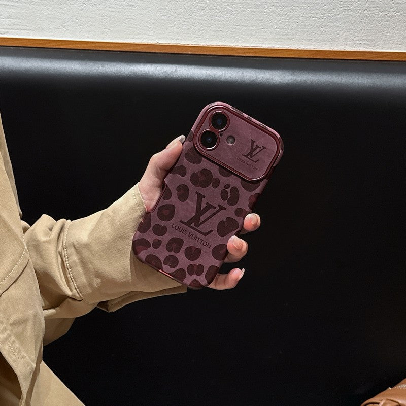 Lou Brown & Custodia per iPhone in pelle color viola