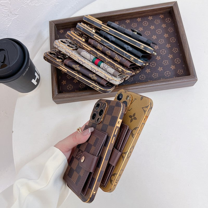 Custodia per iPhone Lou Classic porta carte di colore