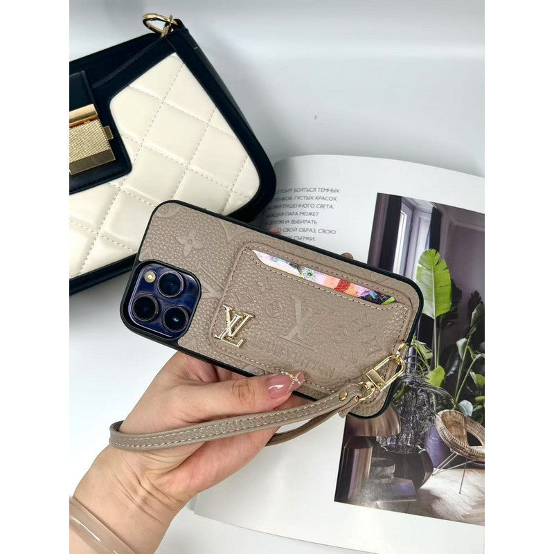 Bolso de tarjeta Lou Four Colors Funda y vinilo para iPhone