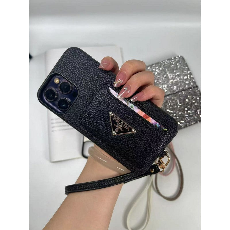 Custodia per iPhone Pra Four Colors Card Bag