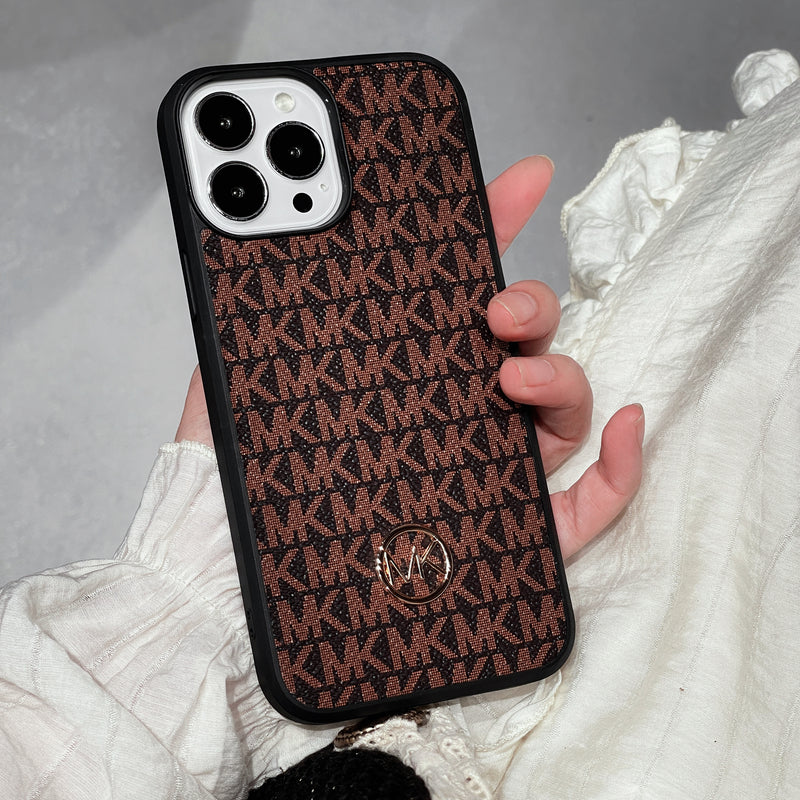Custodia per iPhone Michael Kors Marrone-MKK240603