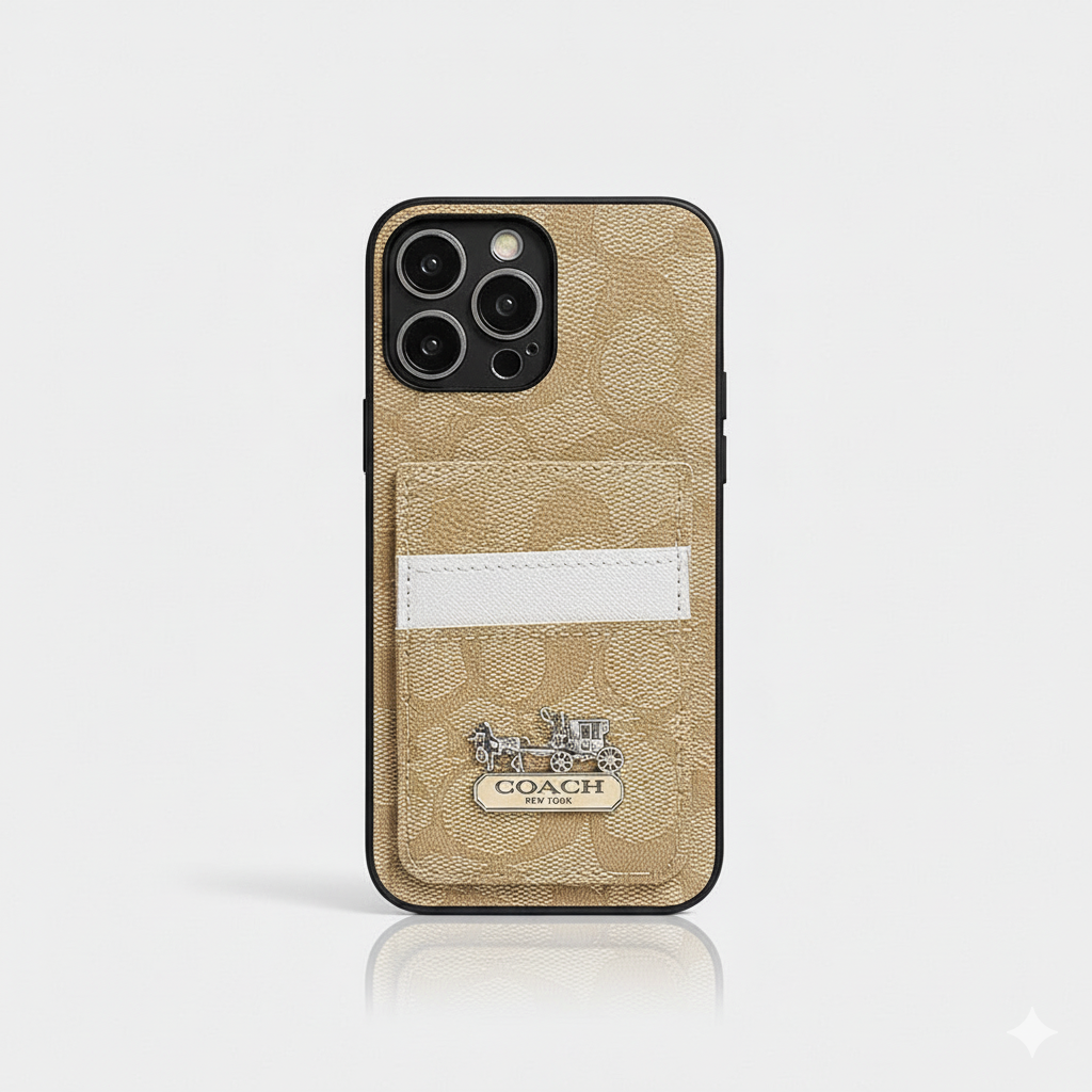 Coa Card Bag Leather iPhone Case
