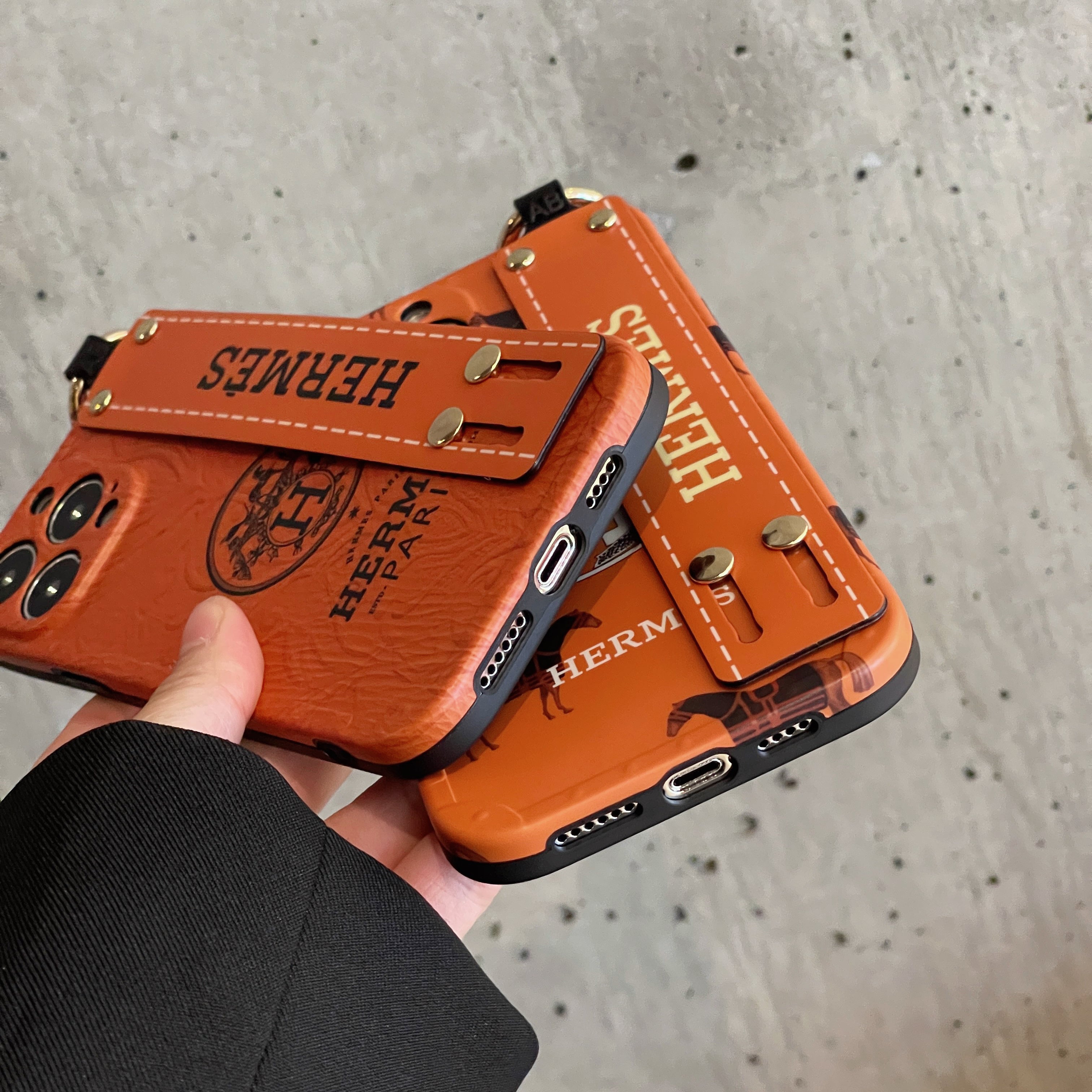 H 손목밴드 아이폰 케이스