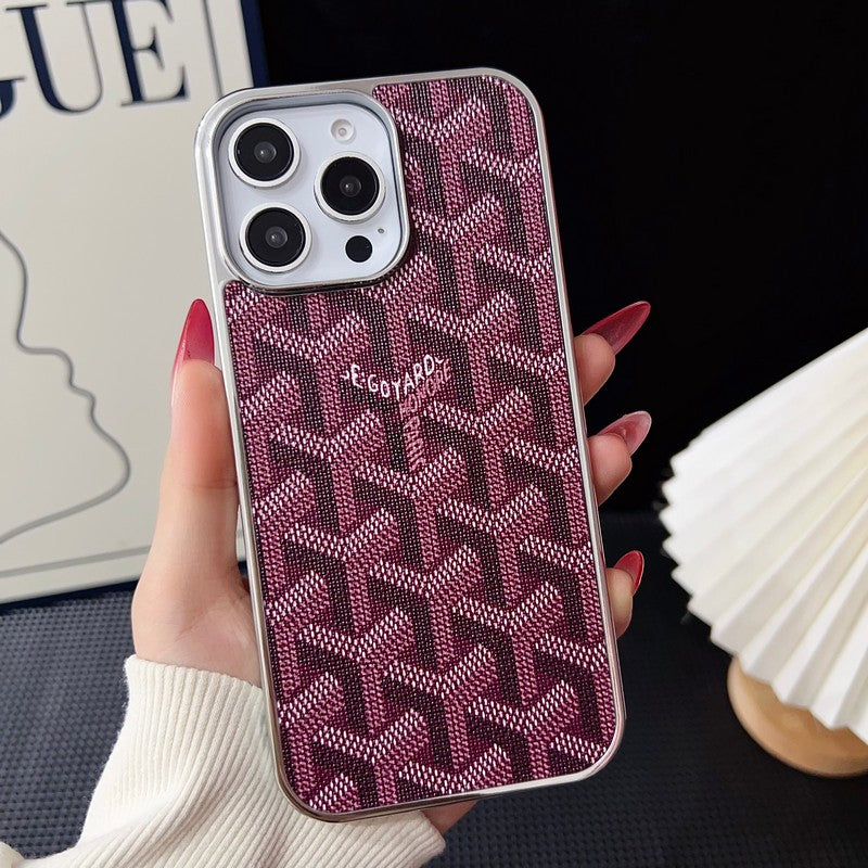 ゴヤ マルチカラー ホワイト ゴールド iPhone ケース