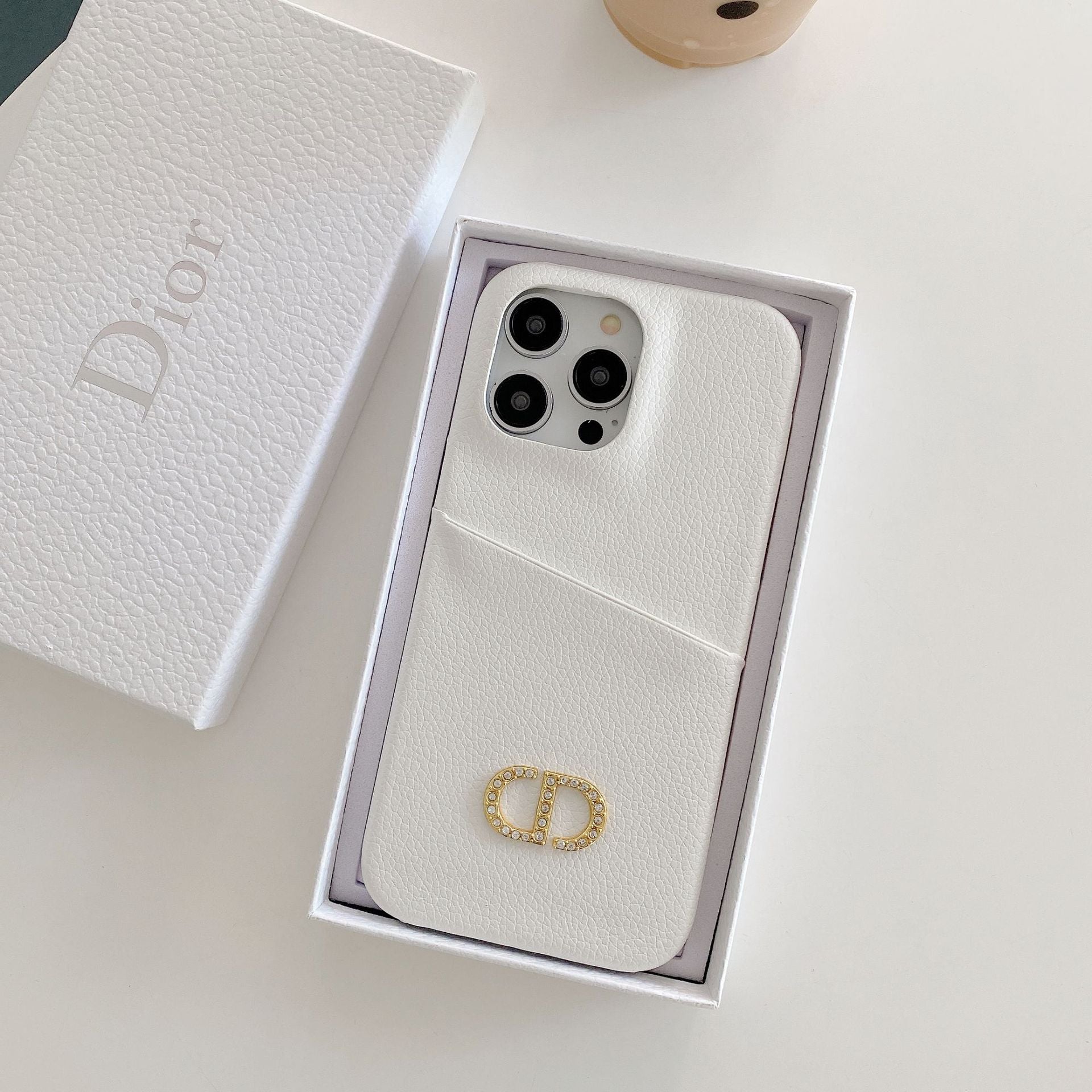 CD 가죽 아이폰 케이스