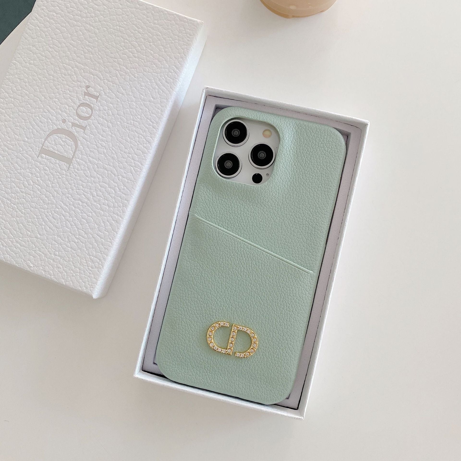 CD 가죽 아이폰 케이스