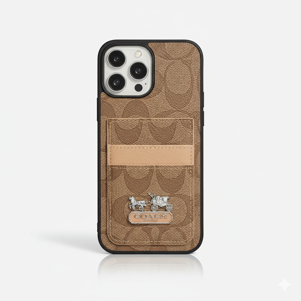 Coa カードバッグ レザー iPhone ケース