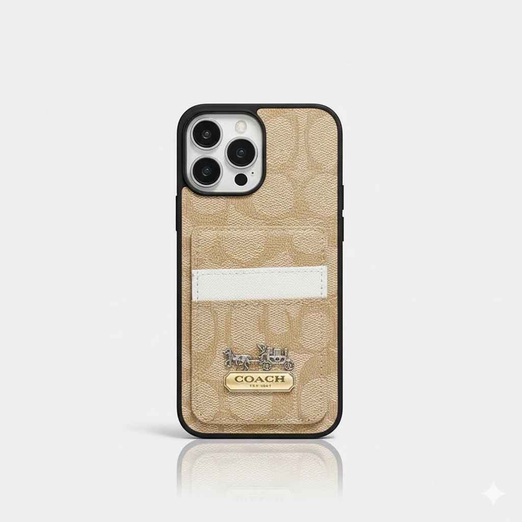 Coa カードバッグ レザー iPhone ケース