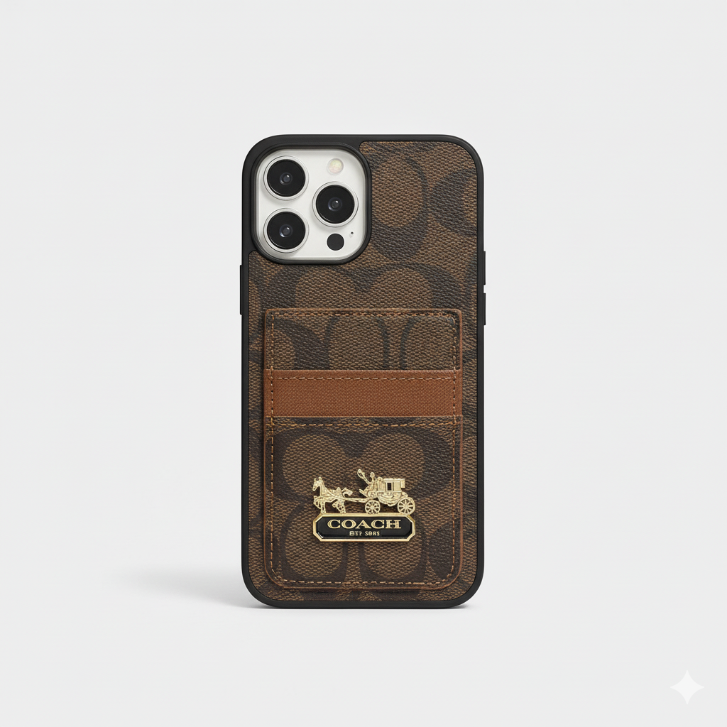 Coa カードバッグ レザー iPhone ケース