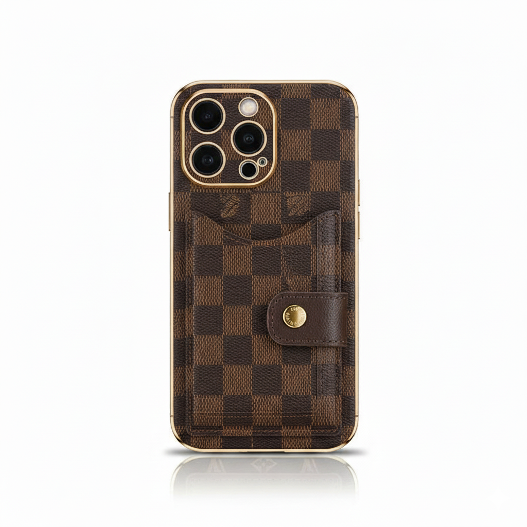 Custodia per iPhone Lou Classic porta carte di colore