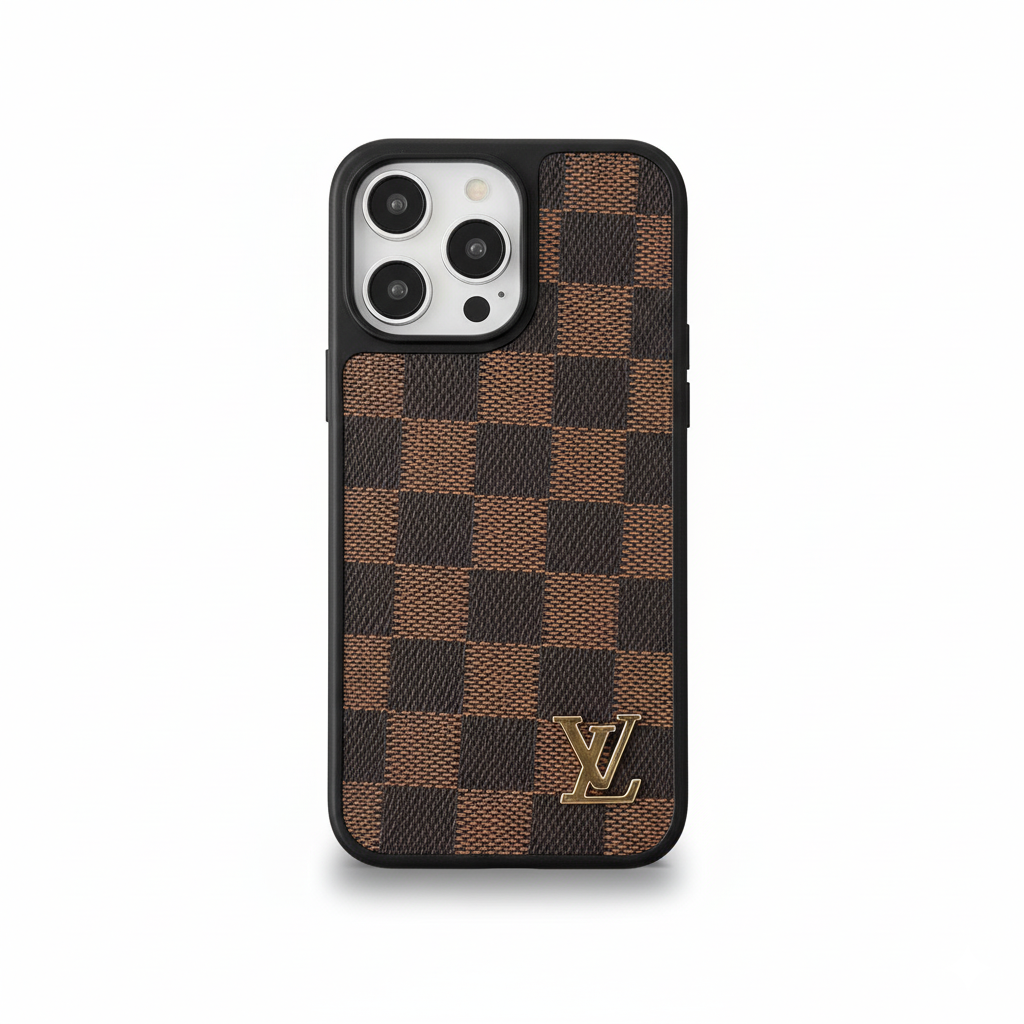 Custodia per iPhone Lou Classic marrone
