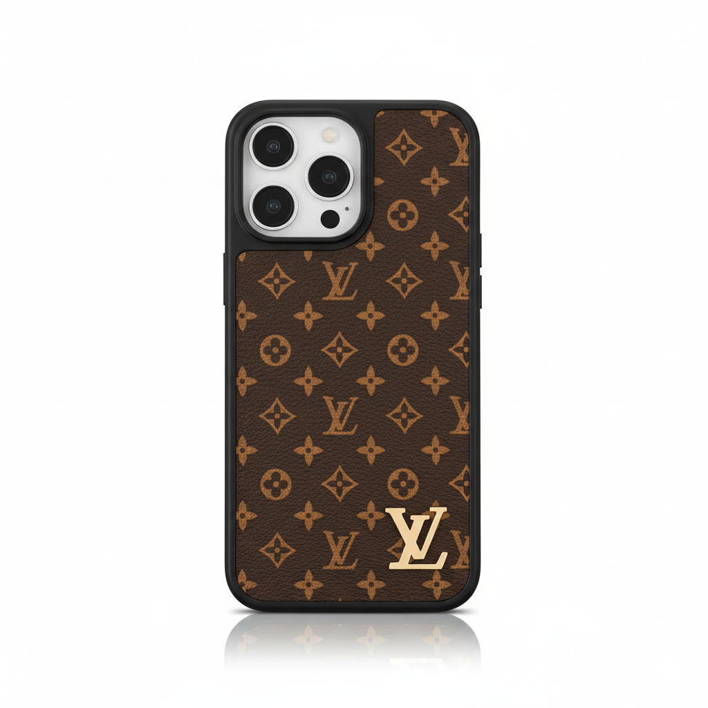 Custodia per iPhone Lou Classic marrone