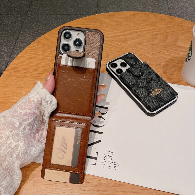 지갑이 포함된 코치 아이폰 케이스 -LBK241416