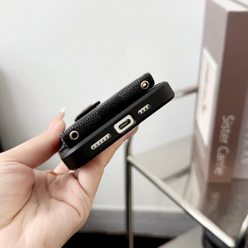 ルー クラシック クロスボディ カード バッグ iPhone ケース