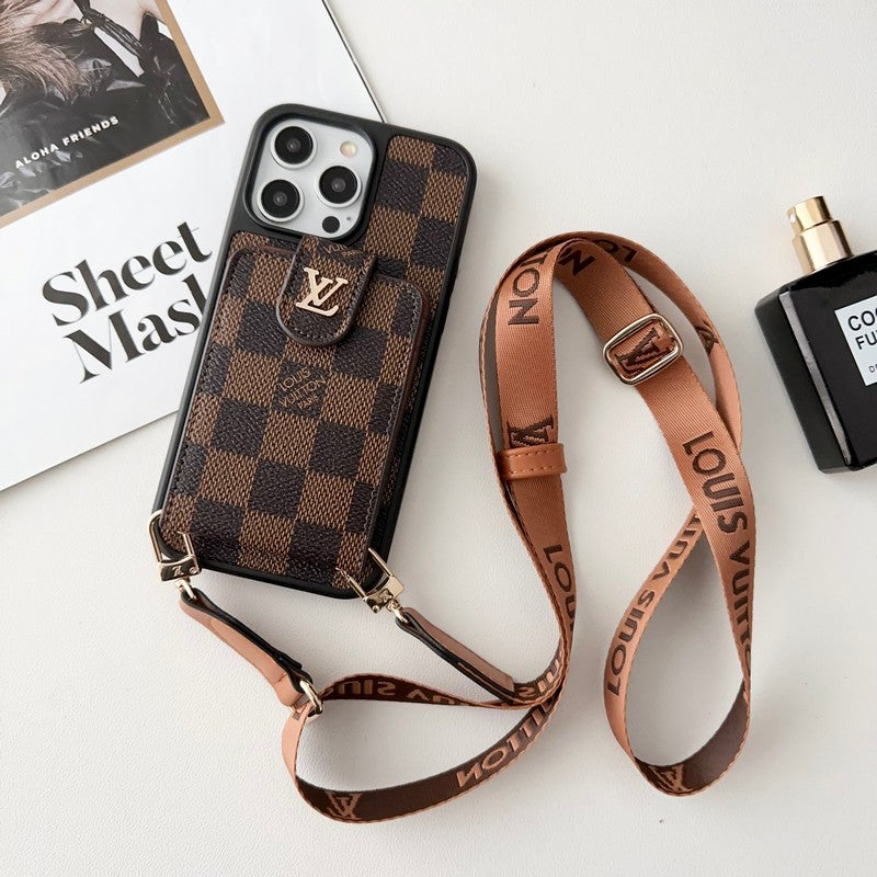 ルー クラシック クロスボディ カード バッグ iPhone ケース