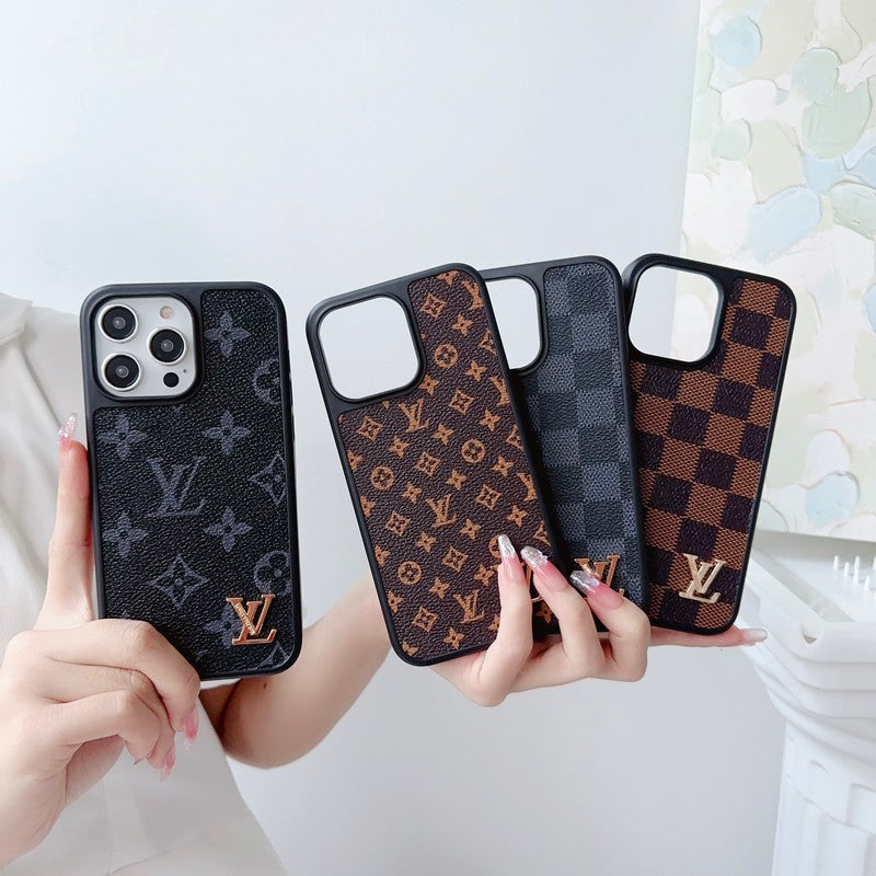 Custodia per iPhone Lou Classic marrone