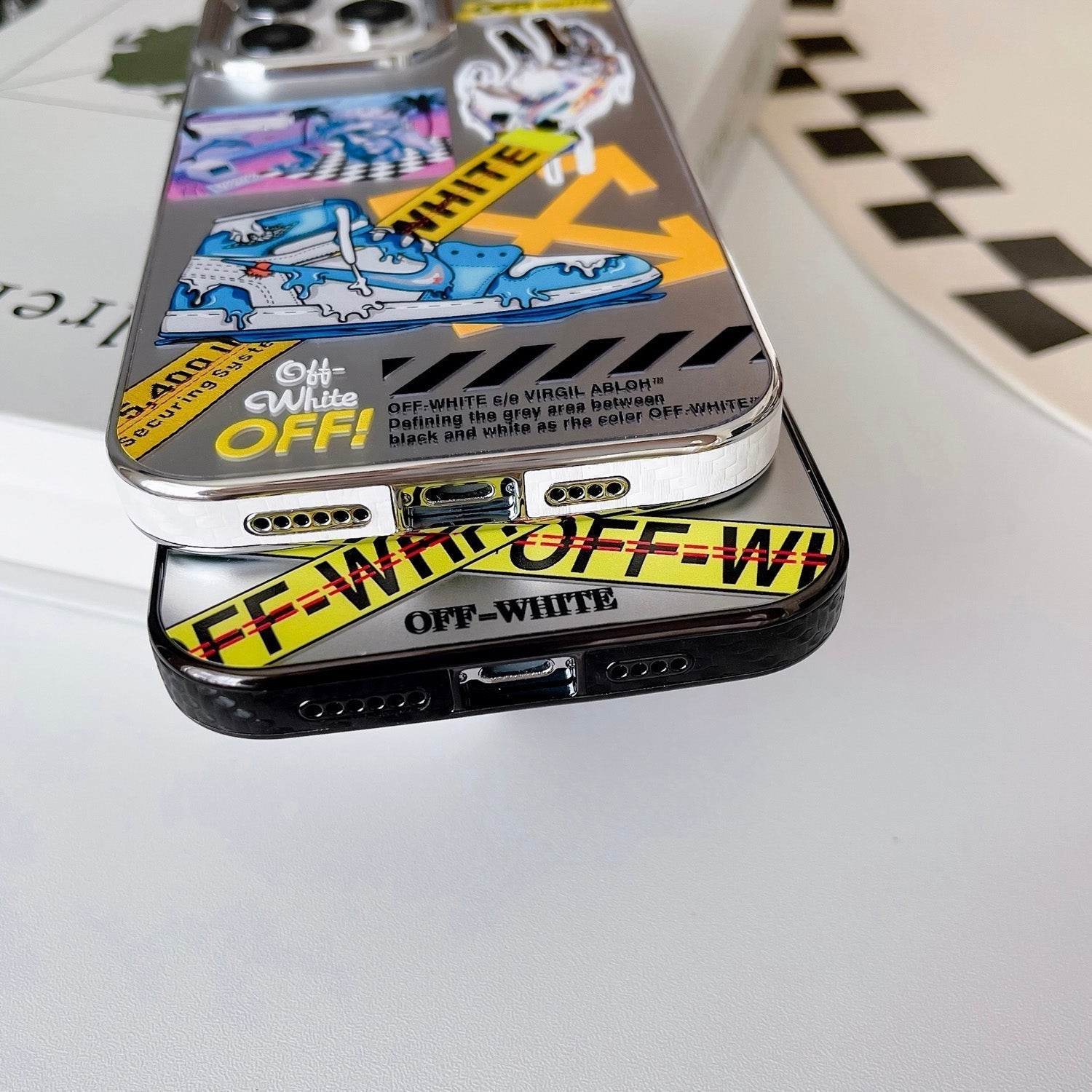 Custodia iPhone OFF WHITE A29 A30