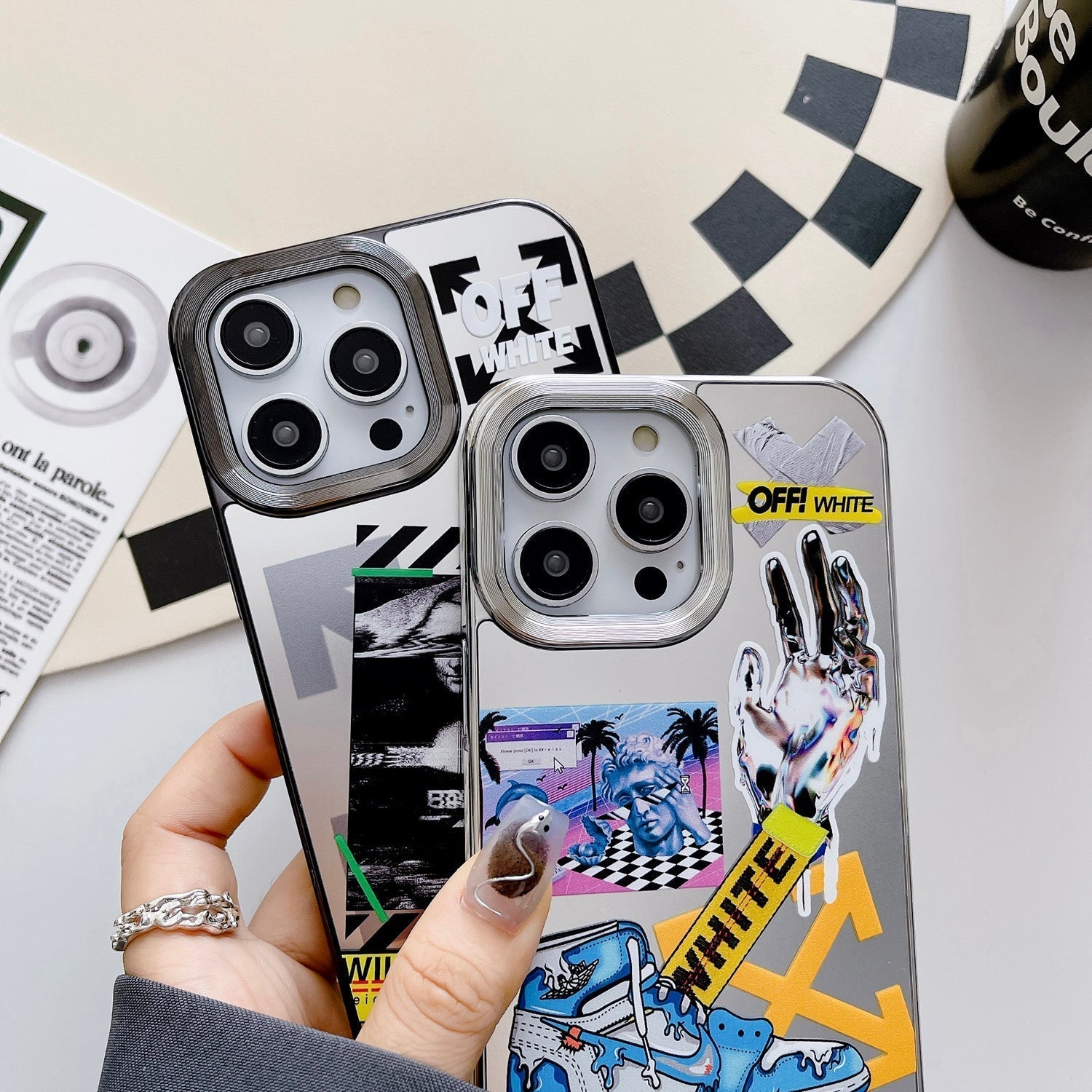 Custodia iPhone OFF WHITE A29 A30