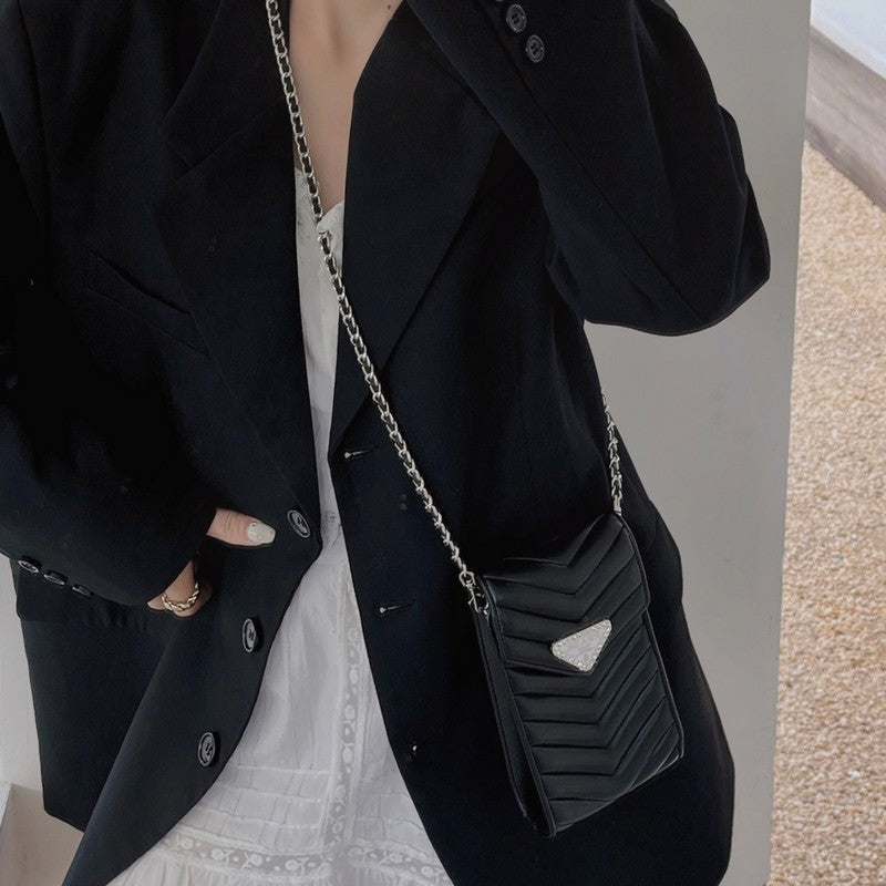 Pra 카드백 크로스바디 아이폰 케이스