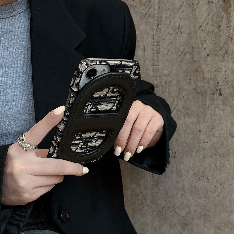 CDブラケット カードバッグ iPhoneケース