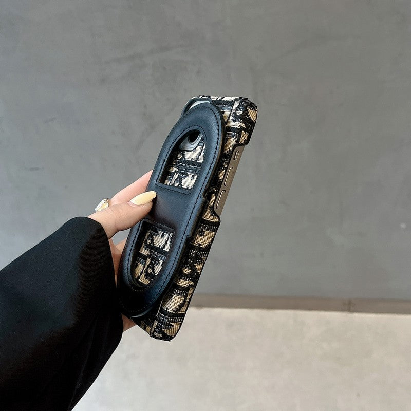 CDブラケット カードバッグ iPhoneケース