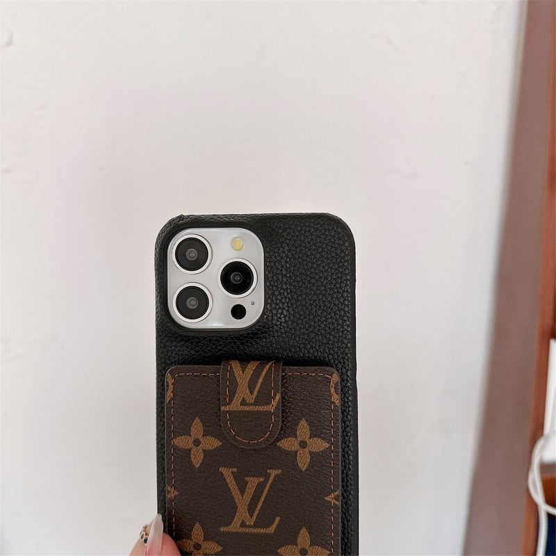 Custodia per iPhone con catena a tracolla Lou Card Bag