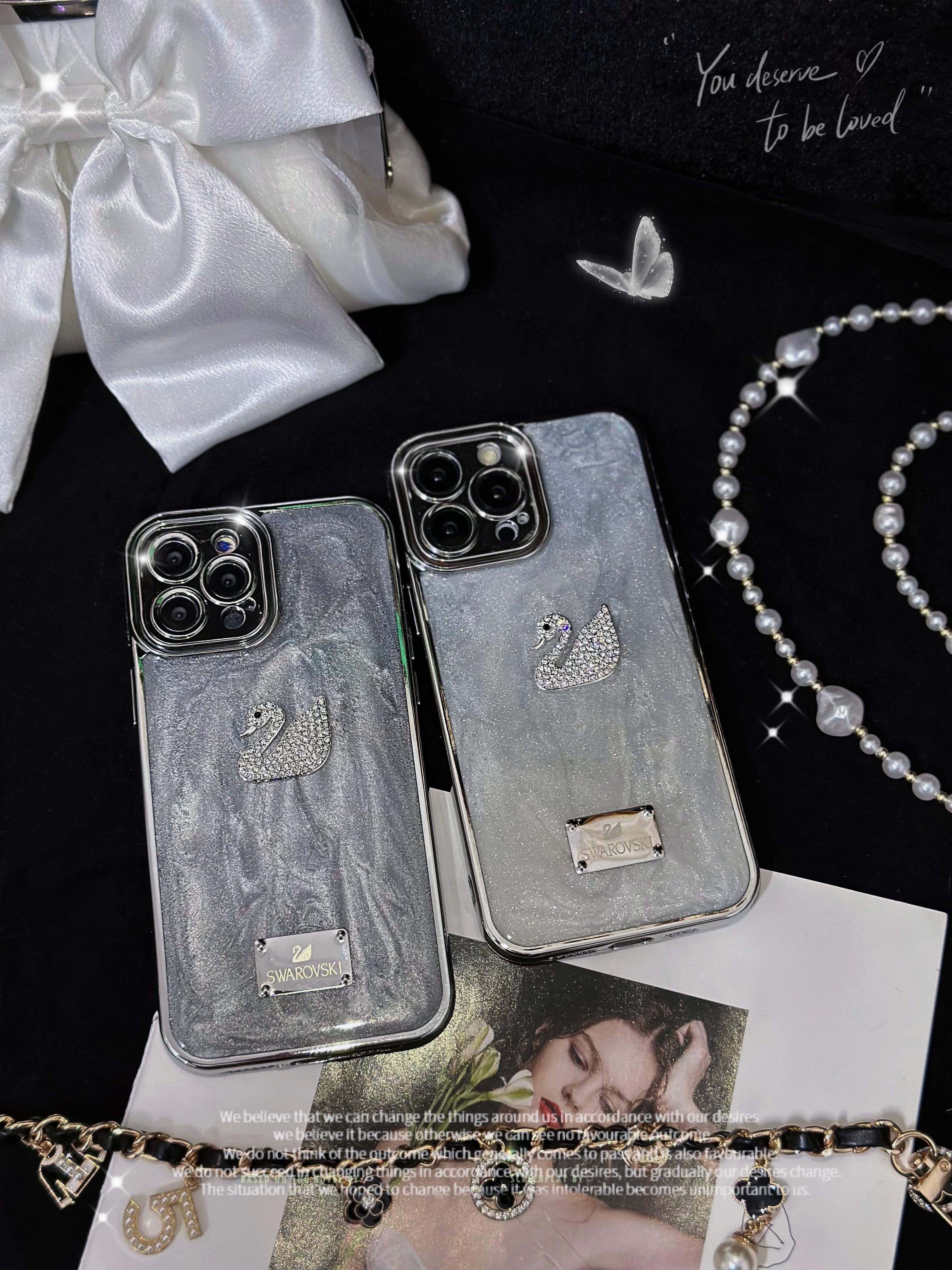 スワンiPhoneケース