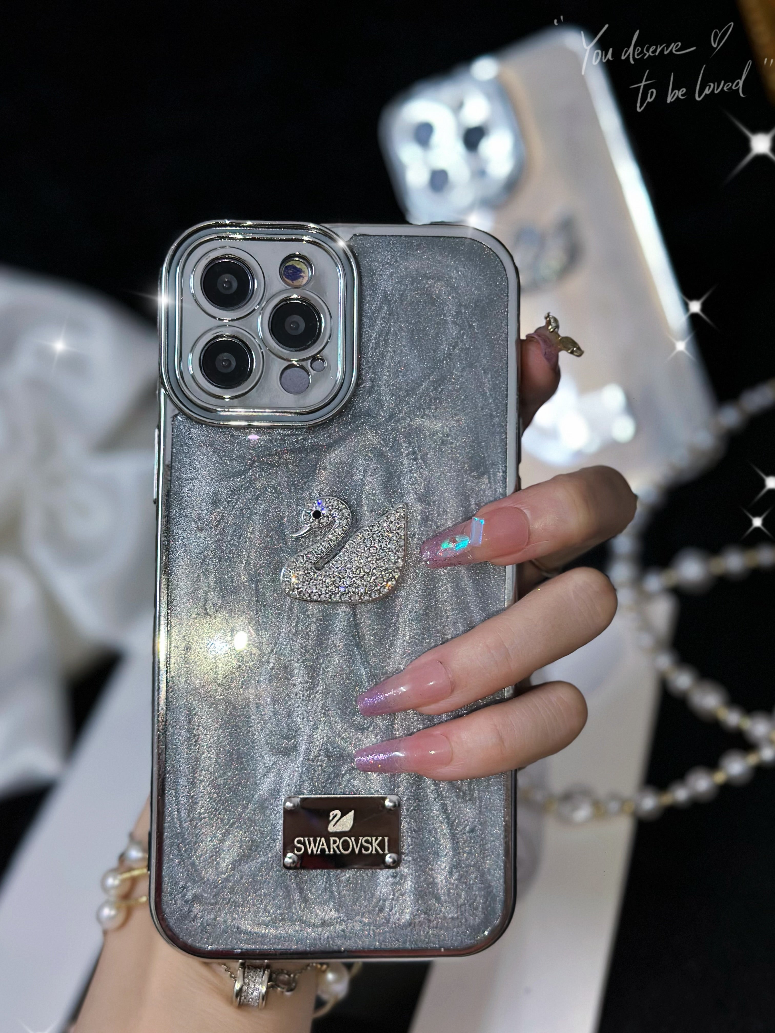 スワンiPhoneケース