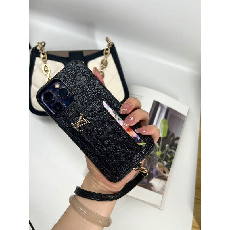 Bolso de tarjeta Lou Four Colors Funda y vinilo para iPhone