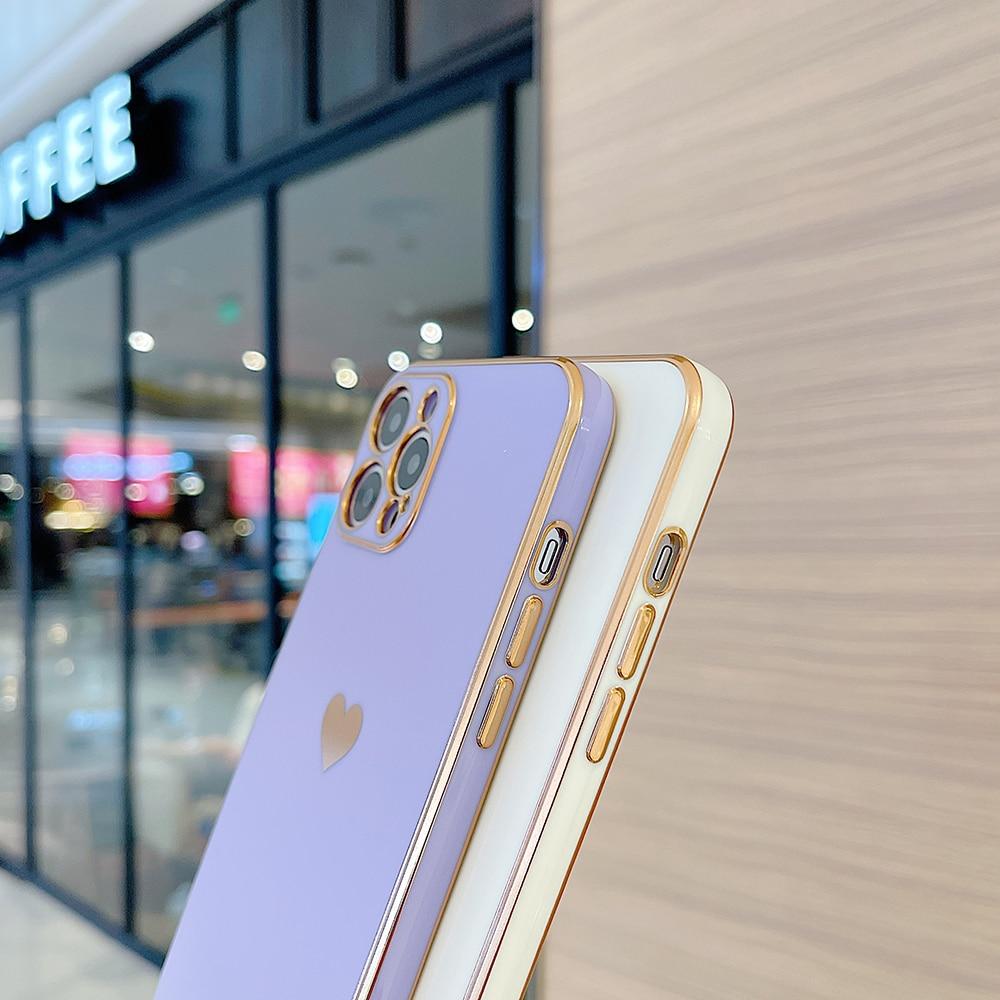 ラブハート フルカバー iPhone ケース