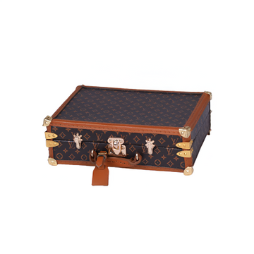 Labubu Miniature Monogram Travel Trunk - L.V Inspired