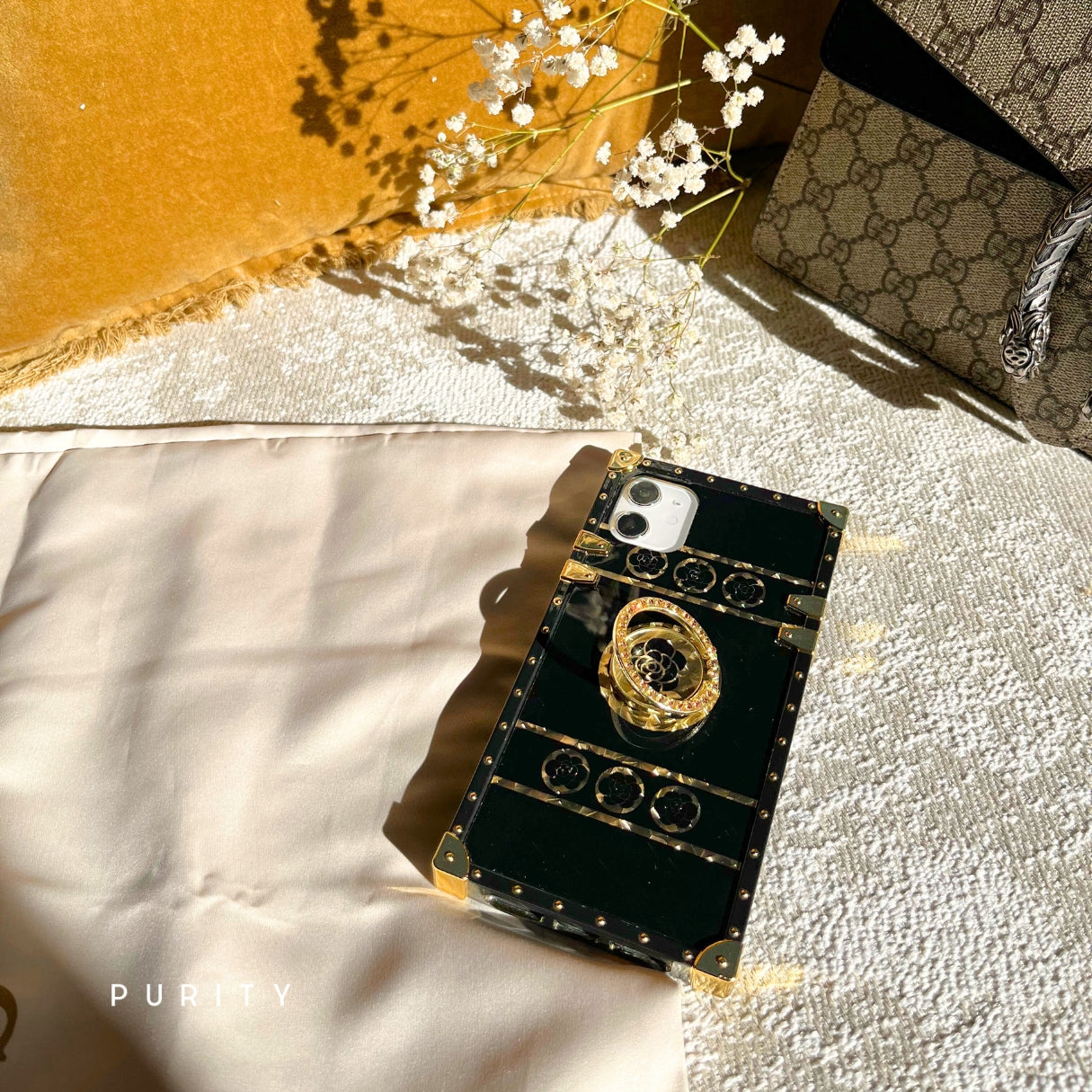 Pouzdro Samsung s kroužkem "Yin"