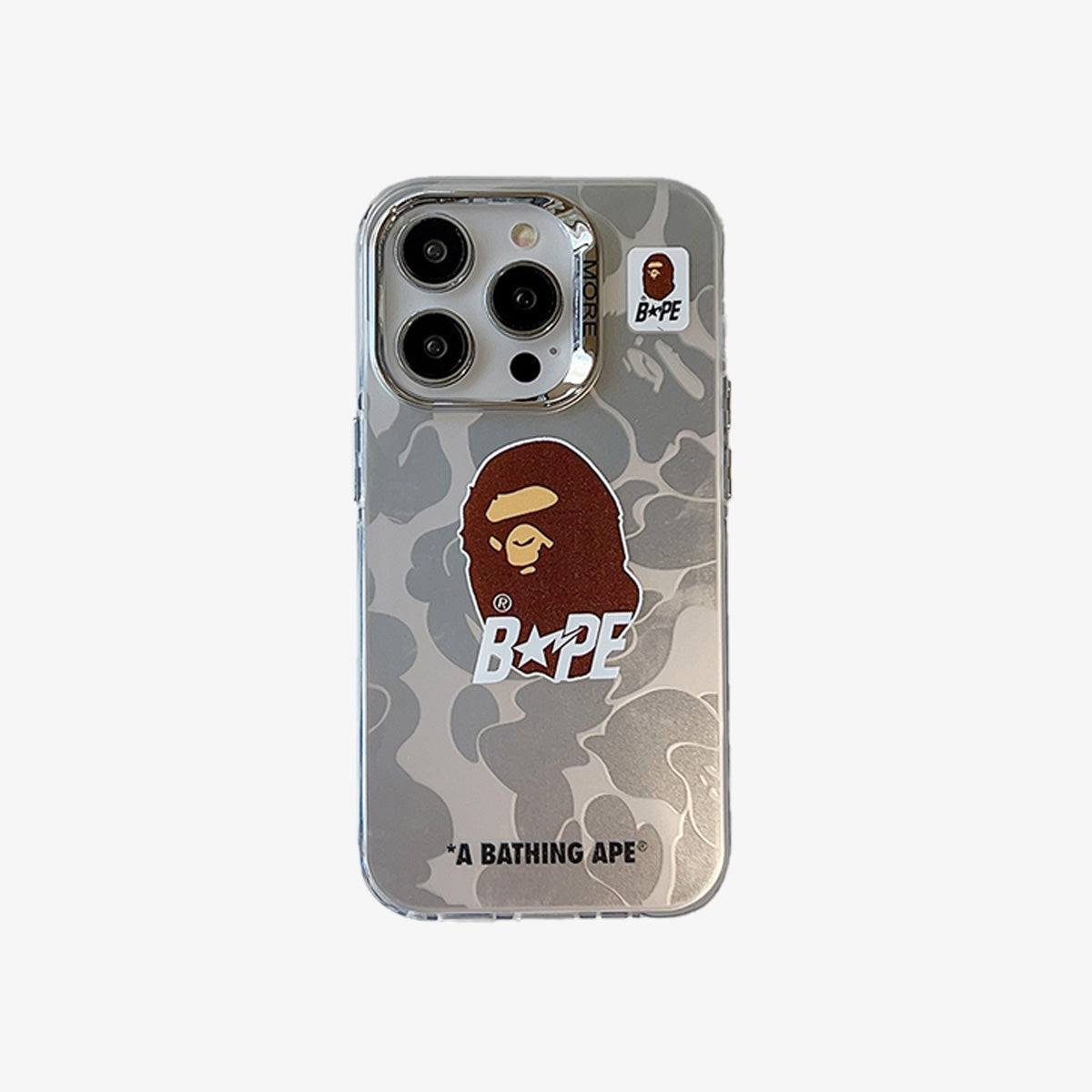 Custodia per iPhone limitata | APE Argento Camo 2