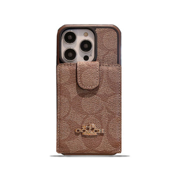 Custodia per iPhone Coach con portafoglio -LBK241416