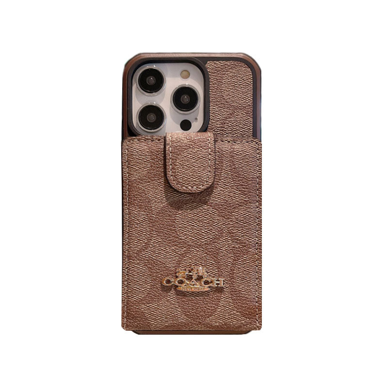 Custodia per iPhone Coach con portafoglio -LBK241416