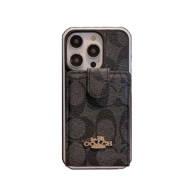 Custodia per iPhone Coach con portafoglio -LBK241416
