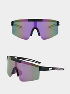 Unisex UV400+ Protection Colorful Coated Polarized Sports Sunglasses