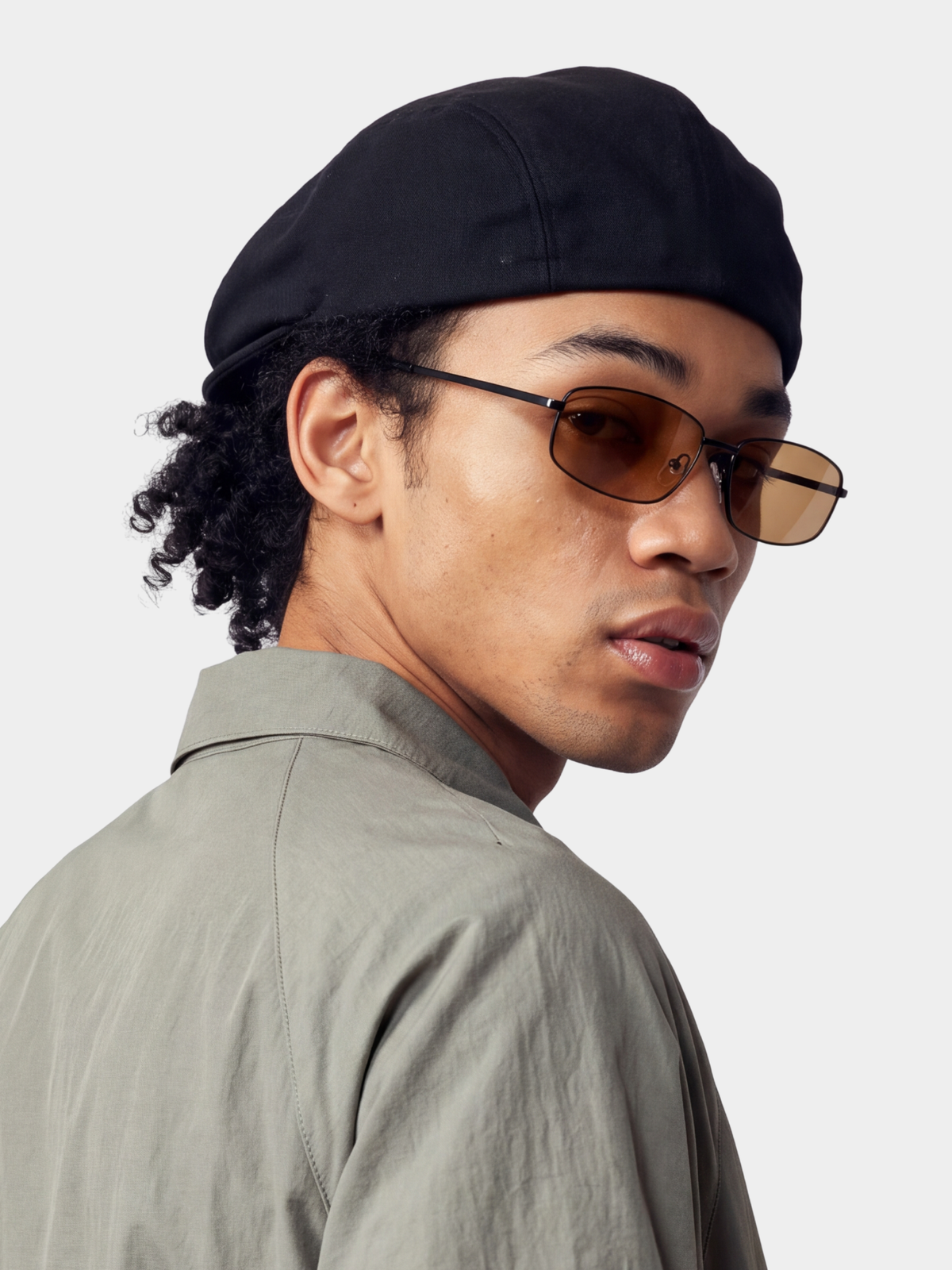 Unisex UV400 Protection Square Progressive Sunglasses