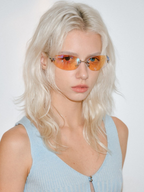 UV Protection Rimless Sunglasses